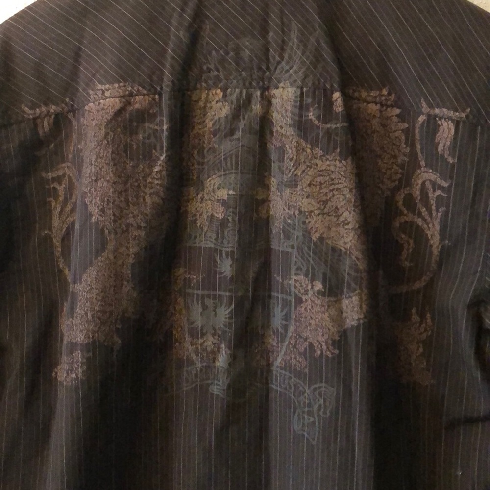 Red Level Nine Button-up - Picture 5 of 7